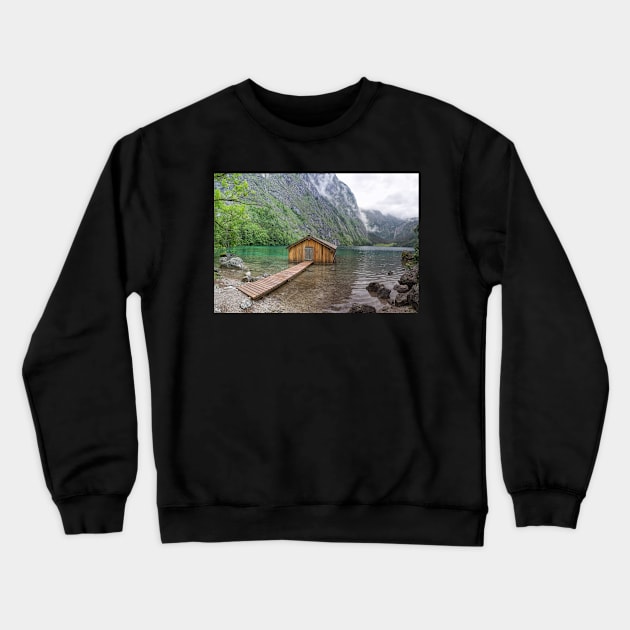 Obersee, Berchtesgaden National Park Crewneck Sweatshirt by yairkarelic